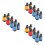 12Pcs Assorted Vivid Color Plastic Binoculars for Kids Educational Use 6