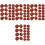 120Pcs Miniature Brown Plastic Tiny Hats for Dolls DIY Accessories 4