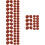 120Pcs Miniature Brown Plastic Tiny Hats for Dolls DIY Accessories 8