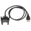 Charging Cable for Fitbit Charge 3/4 55cm Black Compatible 1