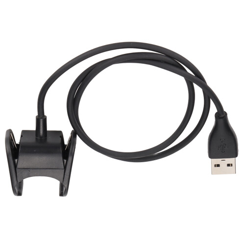 Charging Cable for Fitbit Charge 3/4 55cm Black Compatible