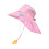 (Powder rabbit) Kids Summer Sun Hat with Neck Cover 1