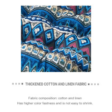 (Lanmin, 40X40cm (round cotton and linen)) Coussins de Chaise Lavables pour Salle Ă Manger et Bureau