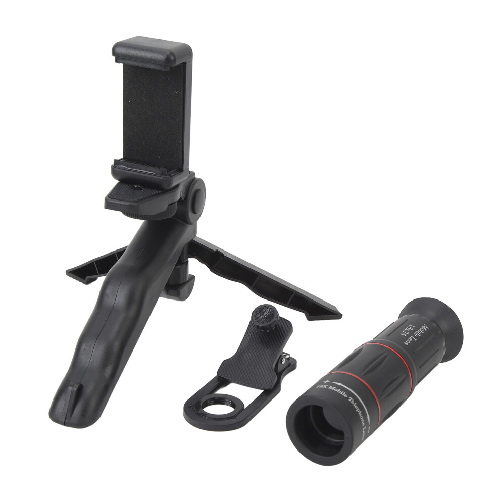 18X Monocular Phone Telescope With Adapter For Bird Watching & Travel 6901387713689