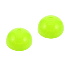 2Stk ABS Sport Trainingshalter Hellgrün Für Agilität Und Fußball