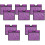 10Pièces Couvre Violet Pour Extérieure 4
