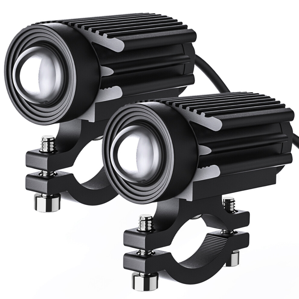 Motorcycle Led Spotlight S1 60W Ip65 Waterproof Fog Lights, Black 9311390533315