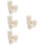 200Pièces Blancs En Pulpe Pour Glace Dessert 7