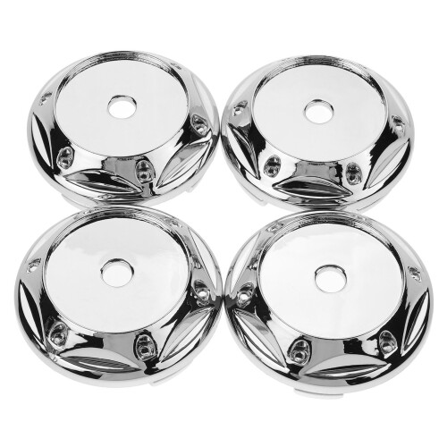 20Pièces Coques Centre Roue ABS Argent Pour Jantes Auto Résistantes 1