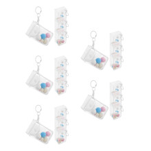 15Pièces Sac Ordinateur Transparent PVC Pour Jouets Et Figurines
