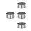 4Pièces Filtre Fine Rond Argenté Usage 8