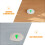 3Pièces Panneaux Directionnels Lumineux Inoxydable Résistant Eau 8