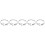 5Pcs Silver Adjustable Open Ring Women Elegant Finger Ring 10