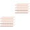 96Pièces Couverts Jetables Rose Gold Pour 2