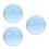 3Pcs Professional Blue Resin Juggling Balls Transparent Performance 6
