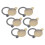18Pièces Cache-Œil Porte Cuivre Protection Intimité Maison 3