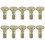 50Pcs Iron Lamp On/off Switch Knobs Screw on Golden Replacement 2