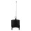Black Cast Iron Incense Burner with Ash Catcher for Room Decor 1