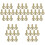 50Pcs Iron Lamp On/off Switch Knobs Screw on Golden Replacement 3