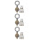 18Pièces Cache-Œil Porte Cuivre Protection Intimité Maison 8
