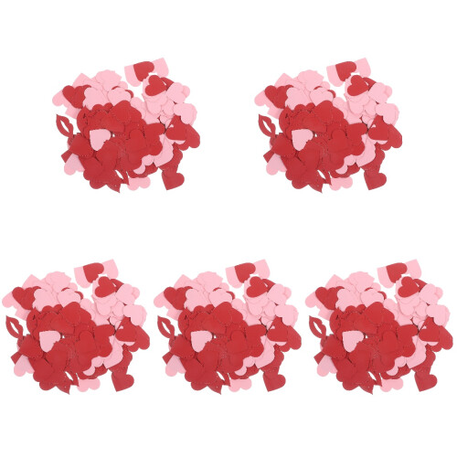 1000Pcs Assorted Color Romantic Love Confetti Wedding Party Decor
