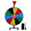 2Sets Sturdy Colorful Prize Wheel Tabletop Plastic Metal Fast Assembly 2