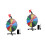 2Sets Sturdy Colorful Prize Wheel Tabletop Plastic Metal Fast Assembly 5