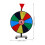 2Sets Sturdy Colorful Prize Wheel Tabletop Plastic Metal Fast Assembly 9