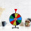 2Sets Sturdy Colorful Prize Wheel Tabletop Plastic Metal Fast Assembly 10