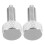 2Pcs Knurled Handle Stainless Steel Spring Loaded Retractable Plungers 9