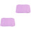 2Pièces Protège-Table À Bébé Violet Facile D'entretien 3