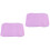 2Pièces Protège-Table À Bébé Violet Facile D'entretien 4