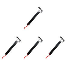 4Pièces Marteaux Outdoor Extraction Clous Aluminium Noir
