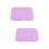 2Pièces Protège-Table À Bébé Violet Facile D'entretien 7