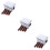 3Pièces Papier Abrasif Marron Pour Bois Métal 9
