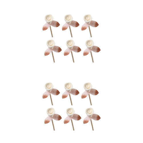12Pcs Rattan Reed Aroma Sticks Multi Color Essential Oil Diffuser Tool 2