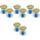 8 Pcs Titanium Belt Screws Fabric Pure Titanium 4