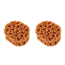 2Pcs Light Brown Painting Sponges for Art, Walls, Furniture DIY Use