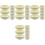 48Pcs Durable Plastic Mini Bowls White Tiny Bowls for Dolls House 4