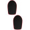 2Pcs Red Rubber Mixer Mover Mats Non- Kitchen Pads 8