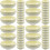 48Pcs Durable Plastic Mini Bowls White Tiny Bowls for Dolls House 5