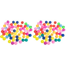 120Pcs Glossy Assorted Party Balls for and Home Entertainment