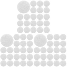 1500Pcs White Felt Circles Self-Adhesive Pads for DIY Clothing Crafts