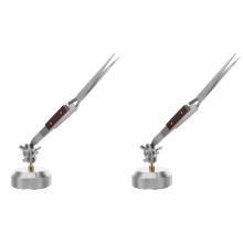 2Pièces Pince Troisième Main Robuste Acier Carbone Pour Artisanat