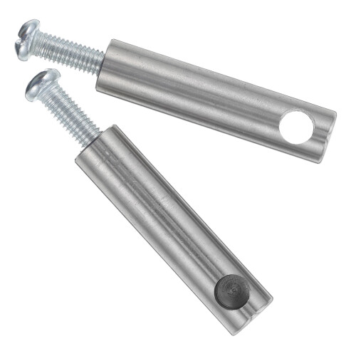 10Pcs Durable Stainless Steel Wine Cabinet Posts Railing Connectors 2