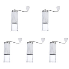 5Pcs Hand Coffee Grinder Portable Manual Mill Assorted Colors Kitchen
