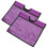 10Pcs Violet Traffic Cone Massage Sleeves Durable Warning Covers 2