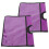 10Pcs Violet Traffic Cone Massage Sleeves Durable Warning Covers 3