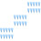 30Pcs Textured Sky-Blue Icing Bags for Precise Pastry Decoration 5