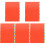 Orange Paper Binder Dividers for Document Sorting 1